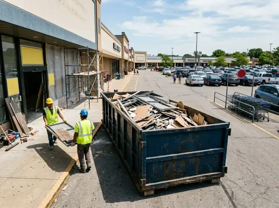 retail-store-renovation-debris-003 — frequently asked questions, Roll-off Dumpster Rentals in North Bay Shore, NY